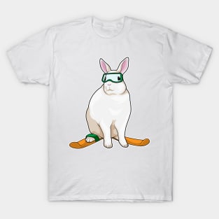 Bunny Skier Ski T-Shirt